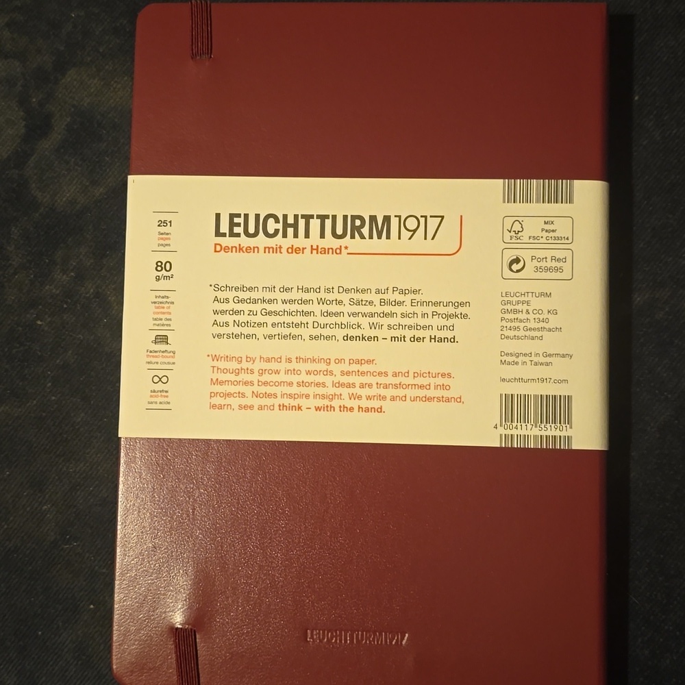 ❤️BUY 5 GET 3 FREE Leuchtturm1917 Dotted Notebook Medium (A5), Retail $25.50US - Picture 11 of 12